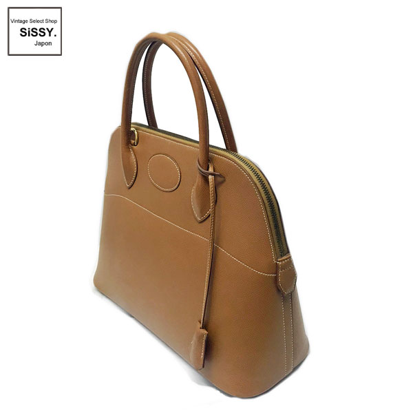 ■エルメス■ ボリード31 2WAY ハンドバッグ クシュベル ゴールド/ゴールド金具 ○Z刻印 【HERMES】