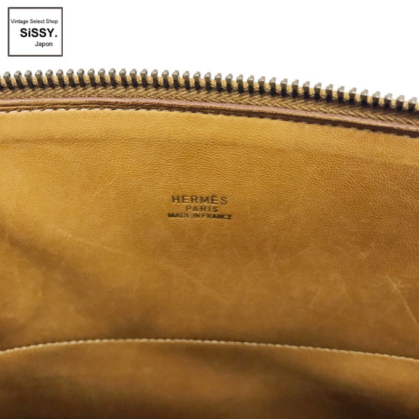 ■エルメス■ ボリード31 2WAY ハンドバッグ クシュベル ゴールド/ゴールド金具 ○Z刻印 【HERMES】
