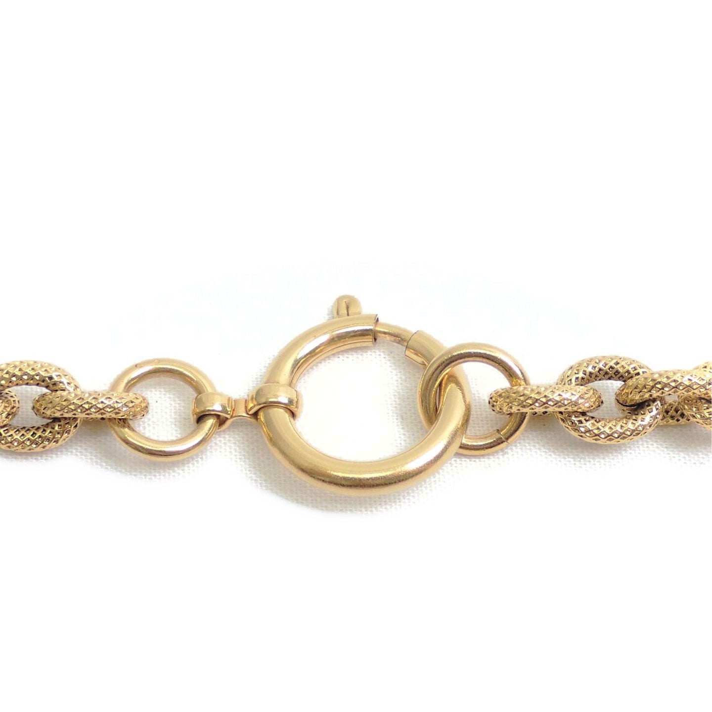 CHANEL シャネル ロングネックレス クロス メタル ゴールド 93A