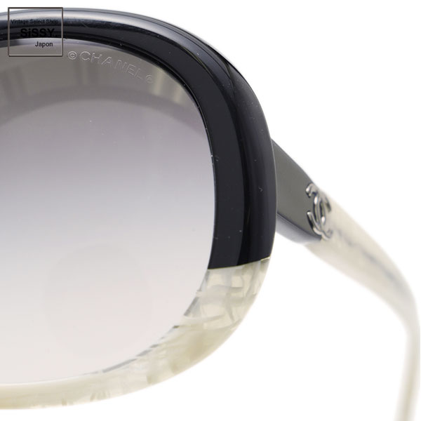 ■シャネル■ ココマーク サングラス ブラック アイボリー 5176-A 【CHANEL】