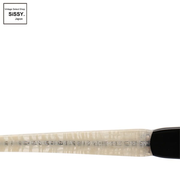 ■シャネル■ ココマーク サングラス ブラック アイボリー 5176-A 【CHANEL】
