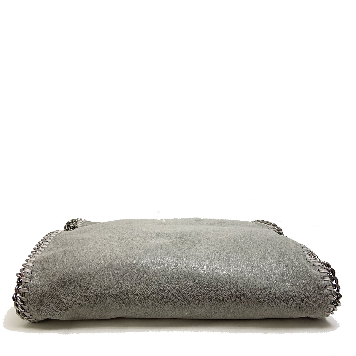 STELLA McCARTNEY ステラマッカートニー ファラベラ シャギー ディア フォールドオーバートート 2WAY ショルダーバッグ グレー