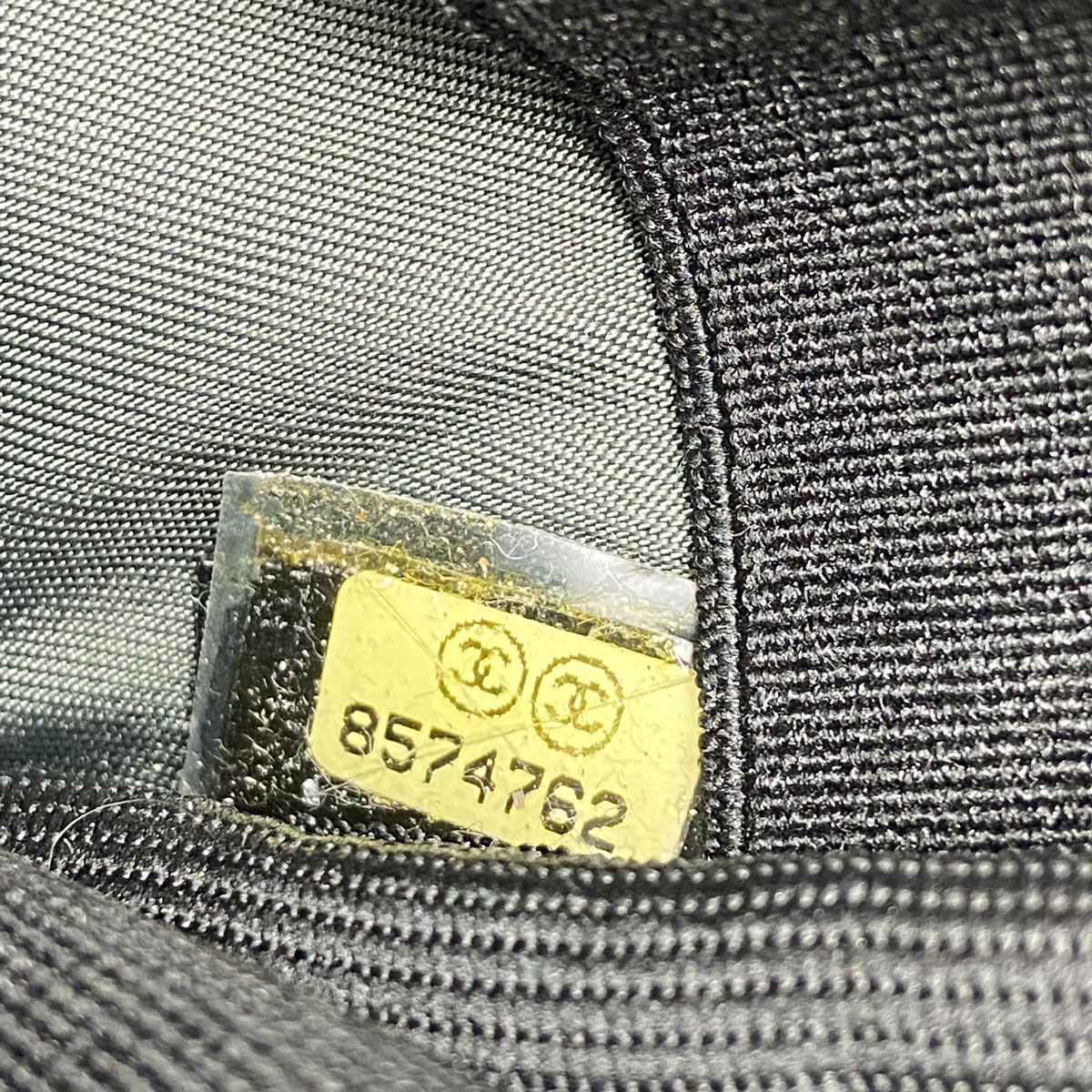 CHANEL シャネル スポーツライン アームポーチ キャンバス グリーン