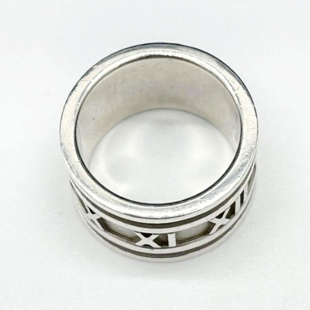 TIFFANY ティファニー リング 指輪 アトラス ワイド SV925 シルバー 約11号
