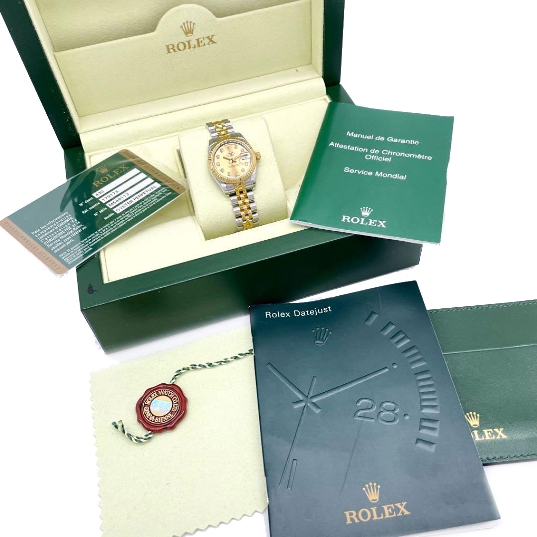 ROLEX ロレックス デイトジャスト レディース腕時計 新型10P