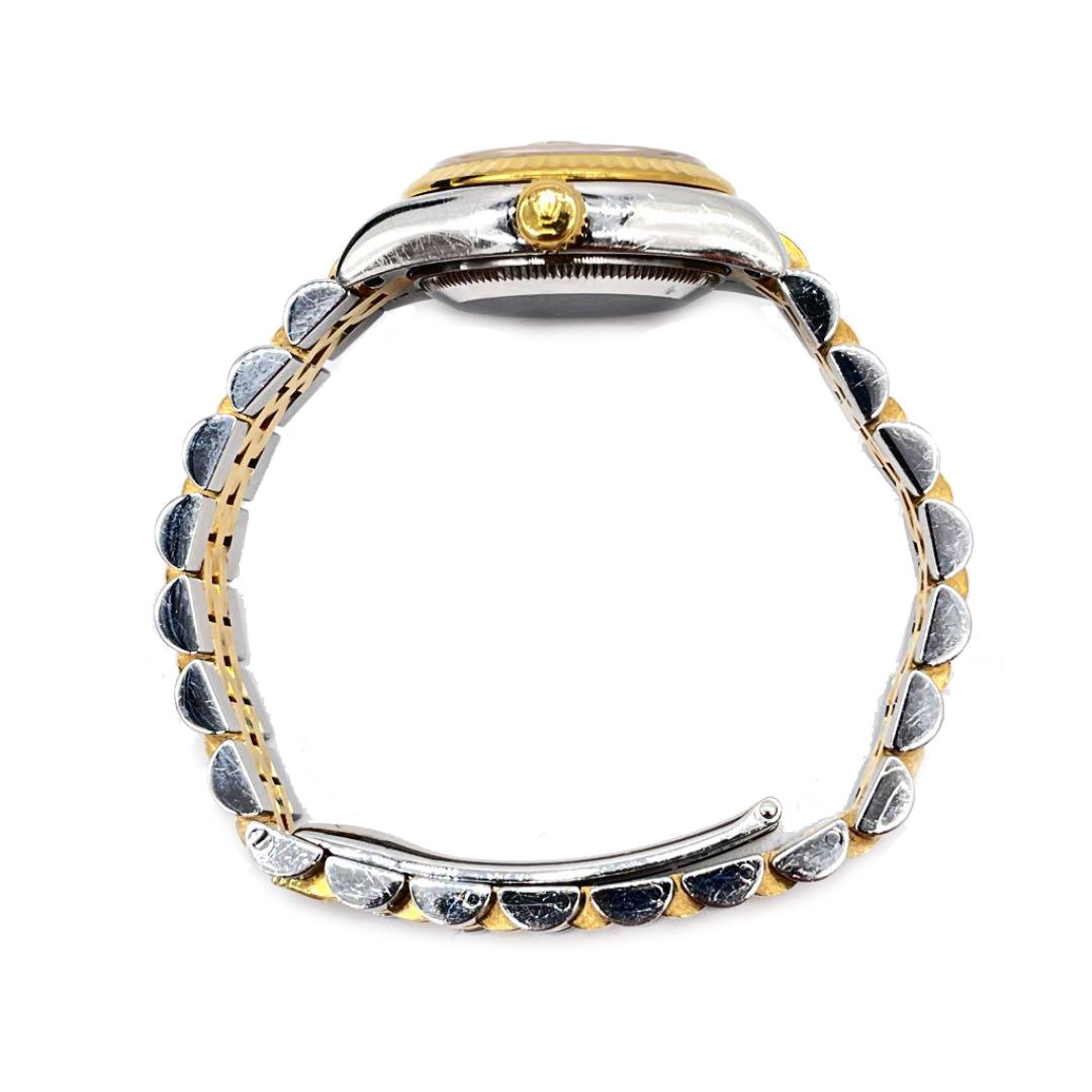 KC Shopさま専用　ROLEXOH済みデイトジャスト10Pダイヤ レディース デイトジャスト ロレックス 79178G レディース K18YG オートマ 2235 金