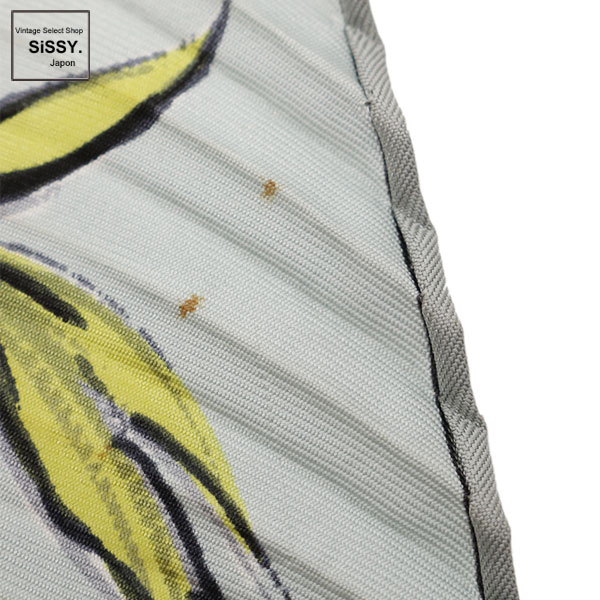 ■エルメス■ カレプリセ 「CHANTILLY」 スカーフ シルク 水色 マルチカラー プリーツ 【HERMES】