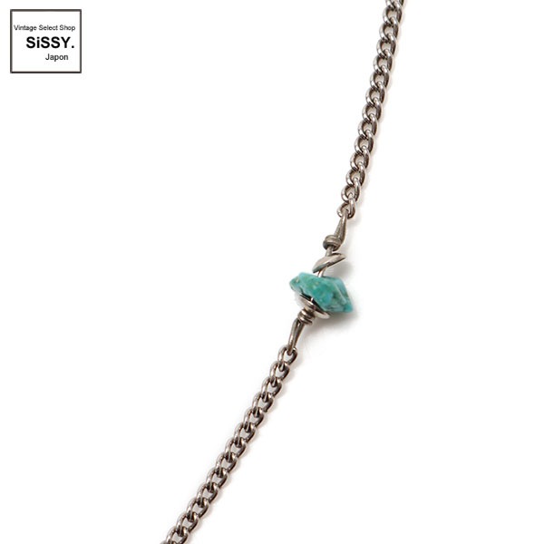 ■シャネル■ ココマーク ロングネックレス ターコイズ シルバー 水色 97A 【CHANEL】