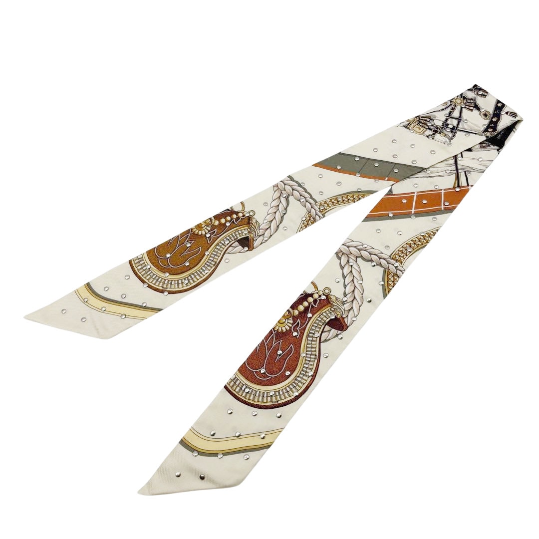 HERMES エルメス スカーフ ツイリー 『GRAND APPARAT グラン