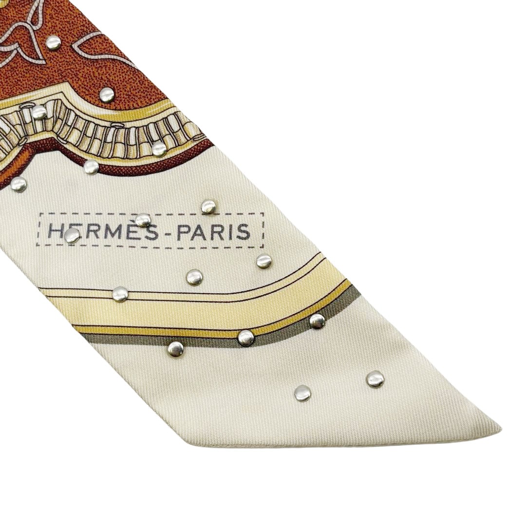 HERMES エルメス ツイリー GRAND APPARAT HERMES エルメス スカーフ ツイリー 『GRAND APPARAT グラン