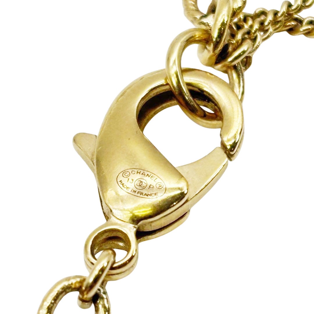 CHANEL ゴールド ロングネックレス CHANEL シャネル ロングネックレス CROWN 王冠 ゴールド ヴィンテージ