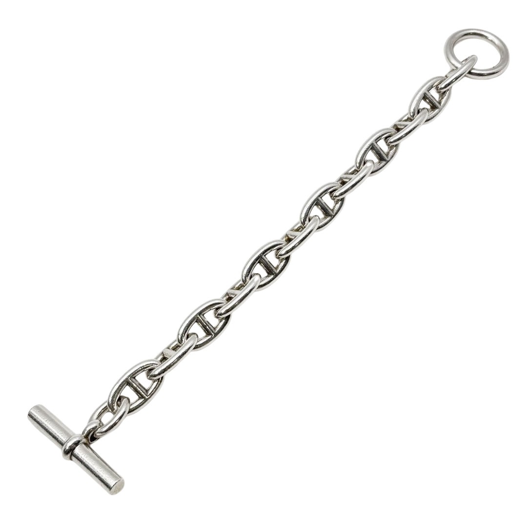 HERMES エルメス ブレスレット シェーヌダンクルGM 12コマ Ag925 シルバー 67.8g