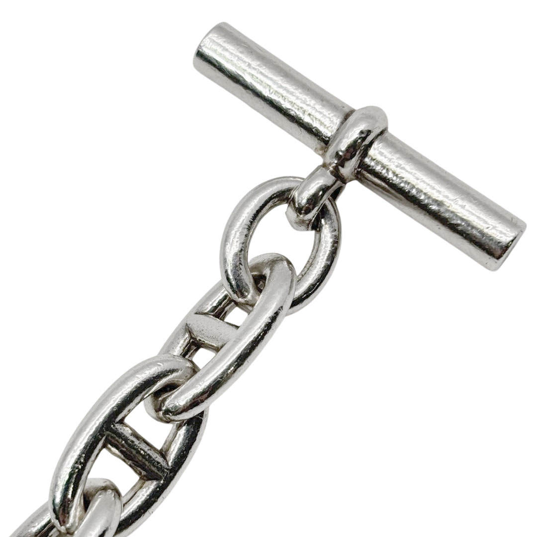 HERMES エルメス ブレスレット シェーヌダンクルGM 12コマ Ag925 シルバー 67.8g