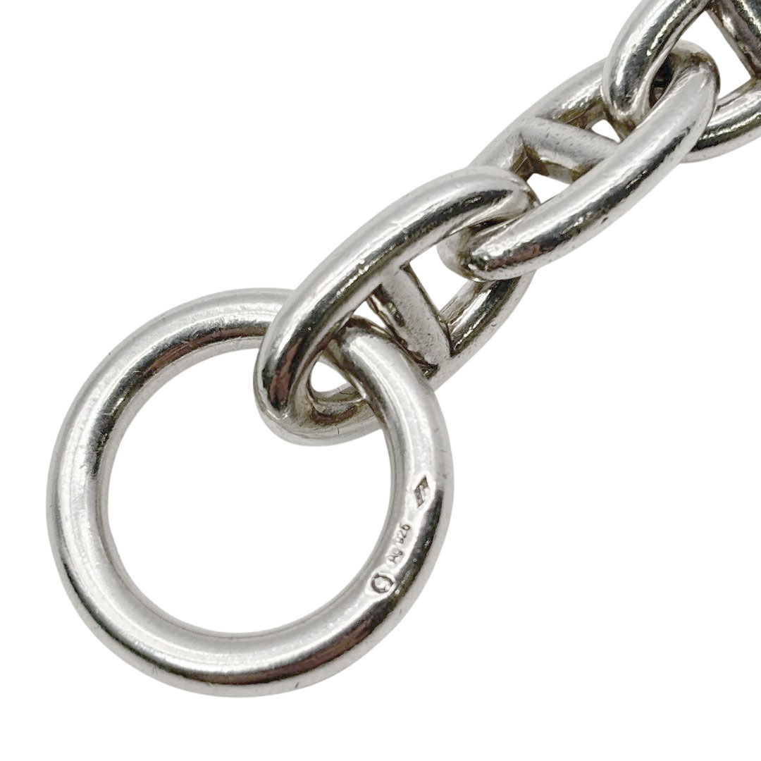 HERMES エルメス ブレスレット シェーヌダンクルGM 12コマ Ag925