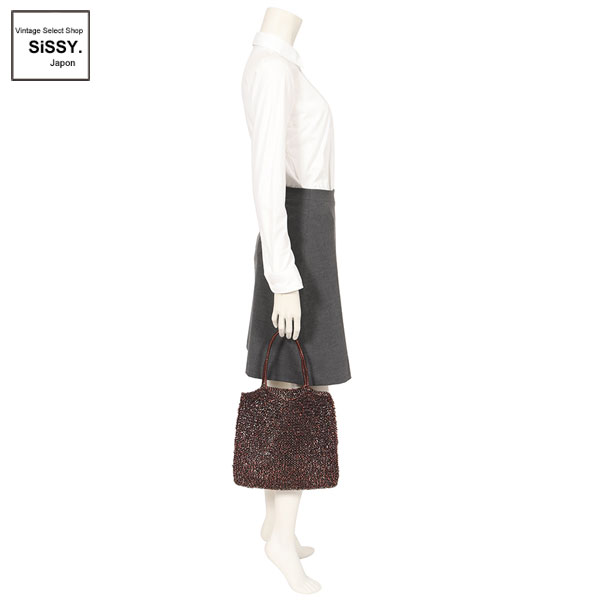 ■アンテプリマ■ ワイヤーバッグ ハンドバッグ PVC レッド 【ANTEPRIMA】