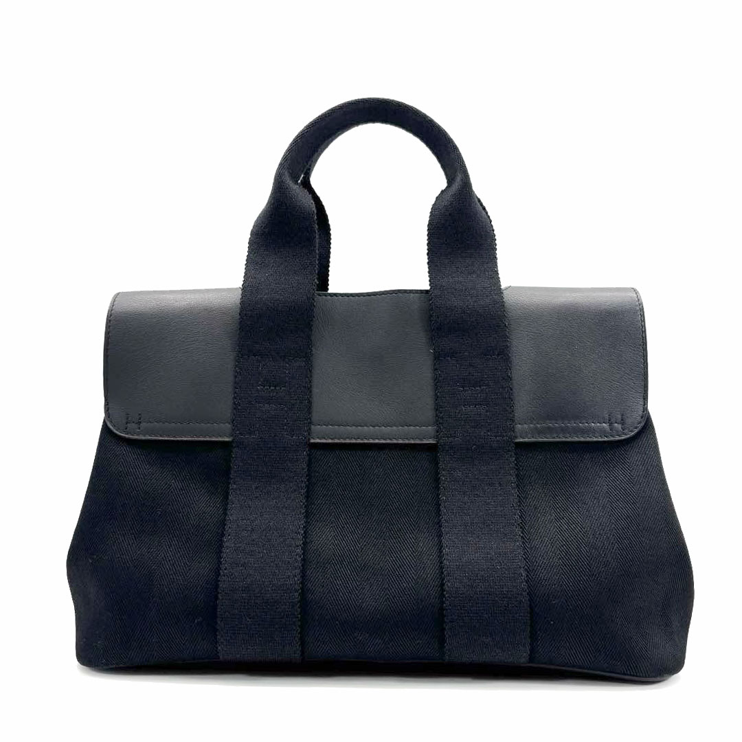 HERMES エルメス ハンドバッグ ヴァルパライソPM トワルシェブロン