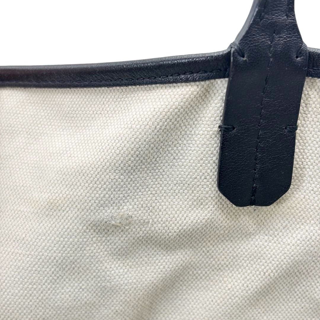 GOYARD ゴヤール サンルイPM トートバッグ PVC/レザー ブラック VAE120131