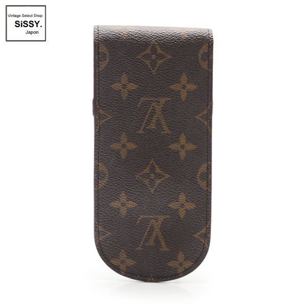 ■ルイヴィトン■ モノグラム メガネケース エテュイ リュネット ラバ PVC ブラウン M62970 【LOUIS VUITTON】