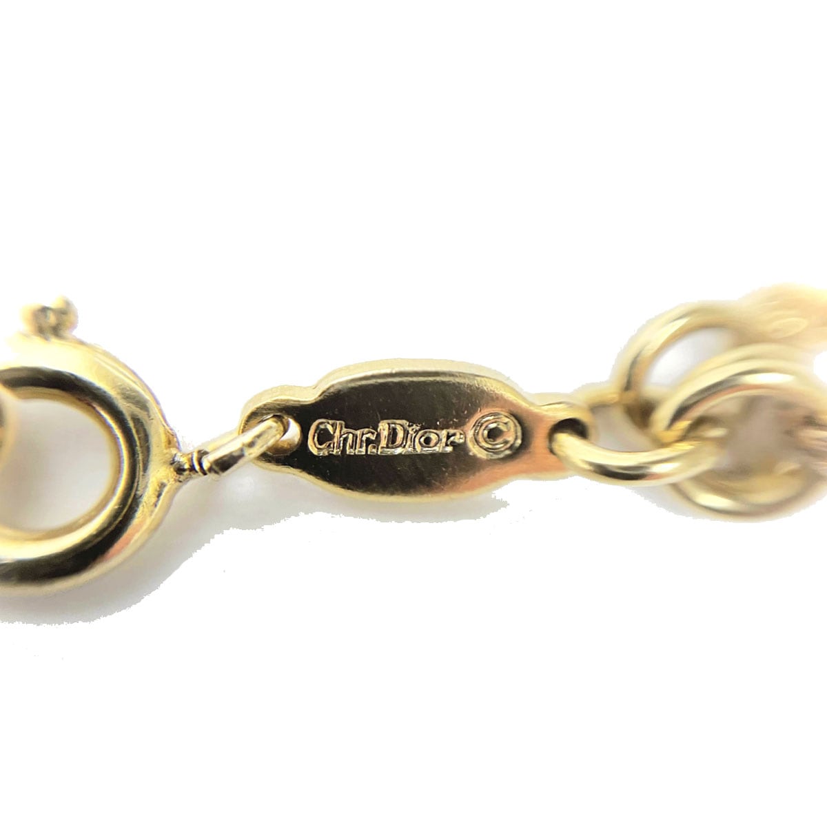 Christian Dior クリスチャンディオール ツイスト 3連 ロング