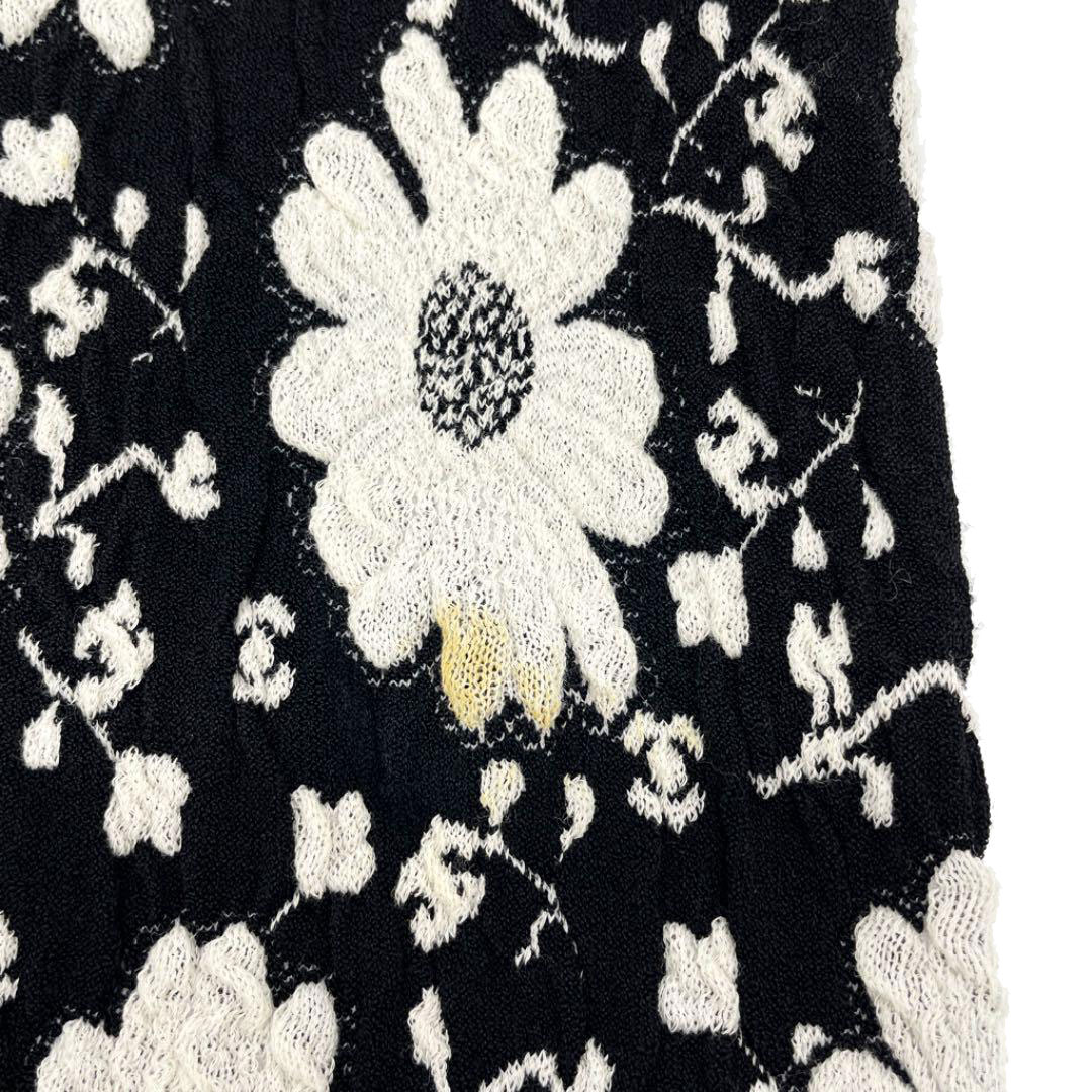 ◆良品◆ CHANEL パンツ フレア 花柄ココマーク 36サイズ CHANEL シャネル ジョガーパンツ 花柄 カメリア ココマーク 36