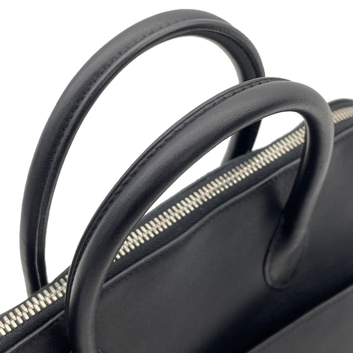 HERMES エルメス ボリード1923(30cm) ハンドバッグ ヴォー・スイフト ブラック シルバー金具 □J刻印