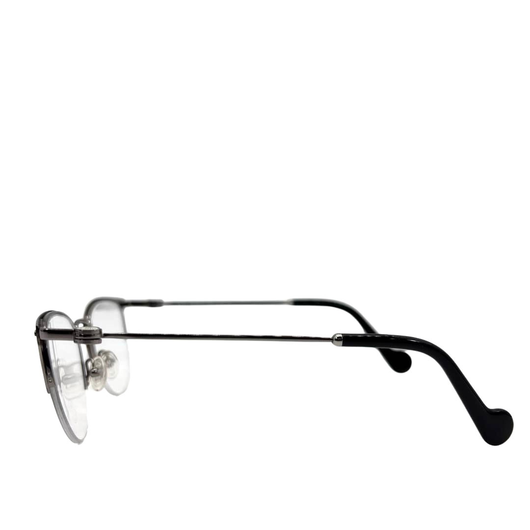 MONCLER モンクレール 眼鏡フレーム シルバー/ブラック ML5024 005