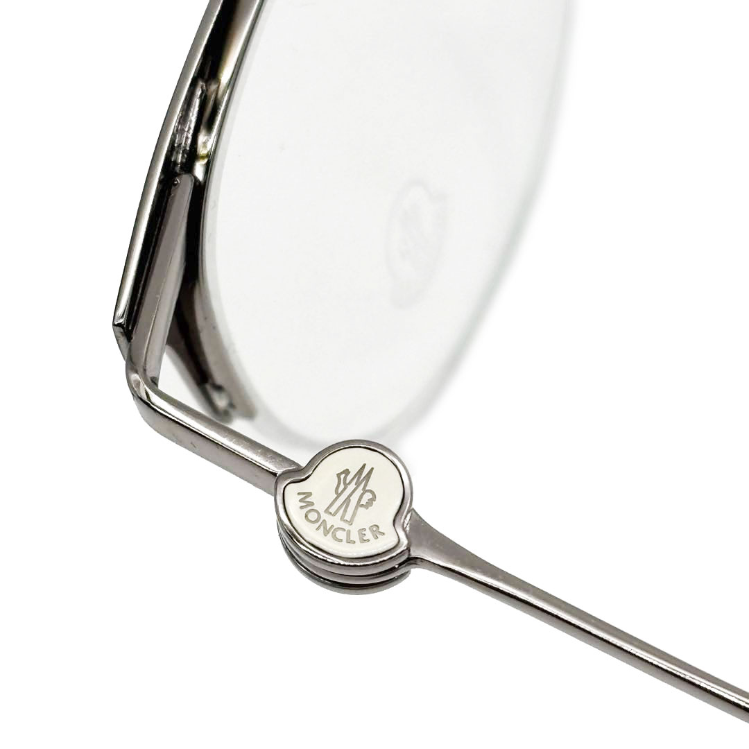 MONCLER モンクレール 眼鏡フレーム シルバー/ブラック ML5024 005