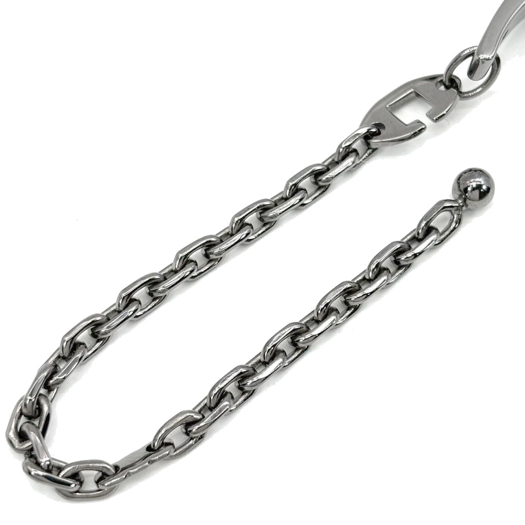 HERMES エルメス グローブ 手袋ホルダー フィルー ガンメタシルバー