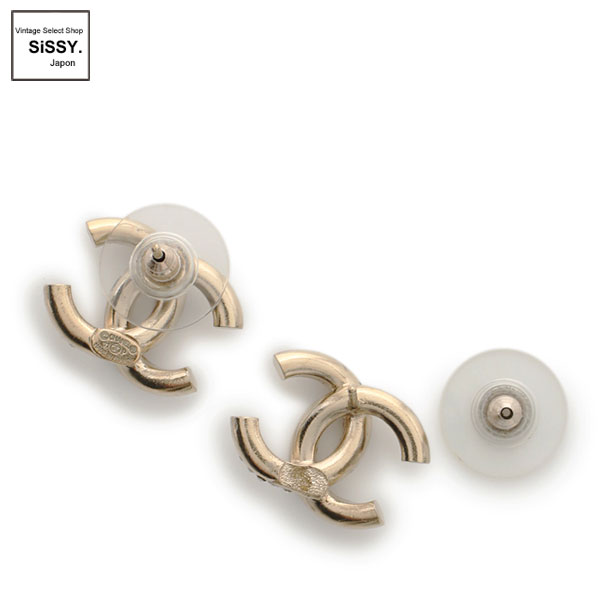シャネル ココマーク ピアス カラーストーン シルバー ゴールド 11p Chanel アクセサリー Sissy Japon 国立 買取強化中
