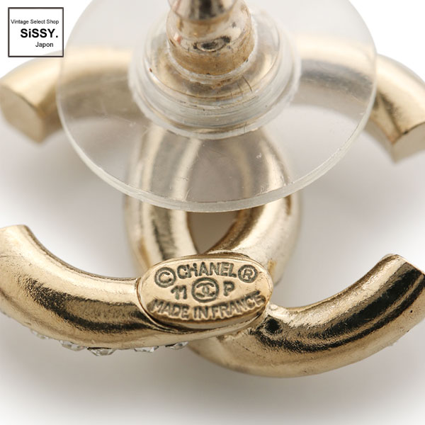 シャネル ココマーク ピアス カラーストーン シルバー ゴールド 11p Chanel アクセサリー Sissy Japon 国立 買取強化中