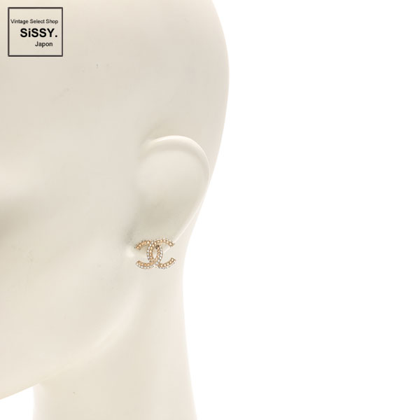 シャネル ココマーク ピアス カラーストーン シルバー ゴールド 11p Chanel アクセサリー Sissy Japon 国立 買取強化中