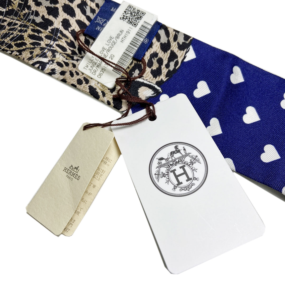 エルメス　ツイリー　豹×ハート 楽天市場】エルメス ツイリー ハートの通販