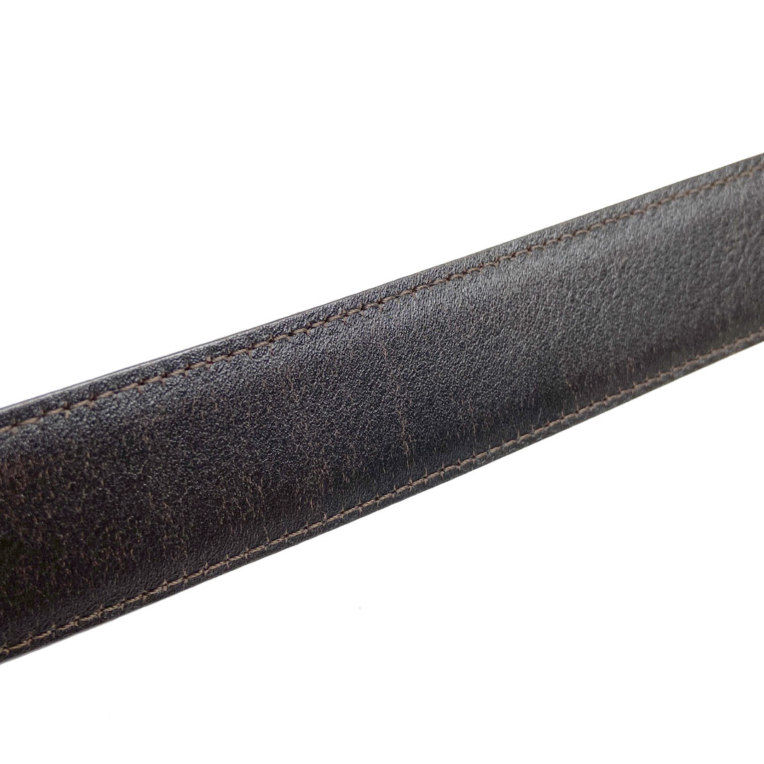 Cartier カルティエ レザー リバーシブルベルト サントス ドゥ カルティエ ブラック ブラウン メンズ