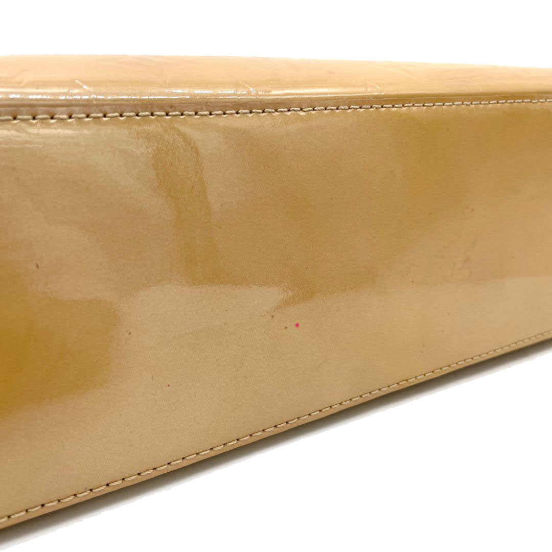 LOUIS VUITTON ルイヴィトン トートバッグ ヴェルニ ブレントウッド ノワゼット M91511