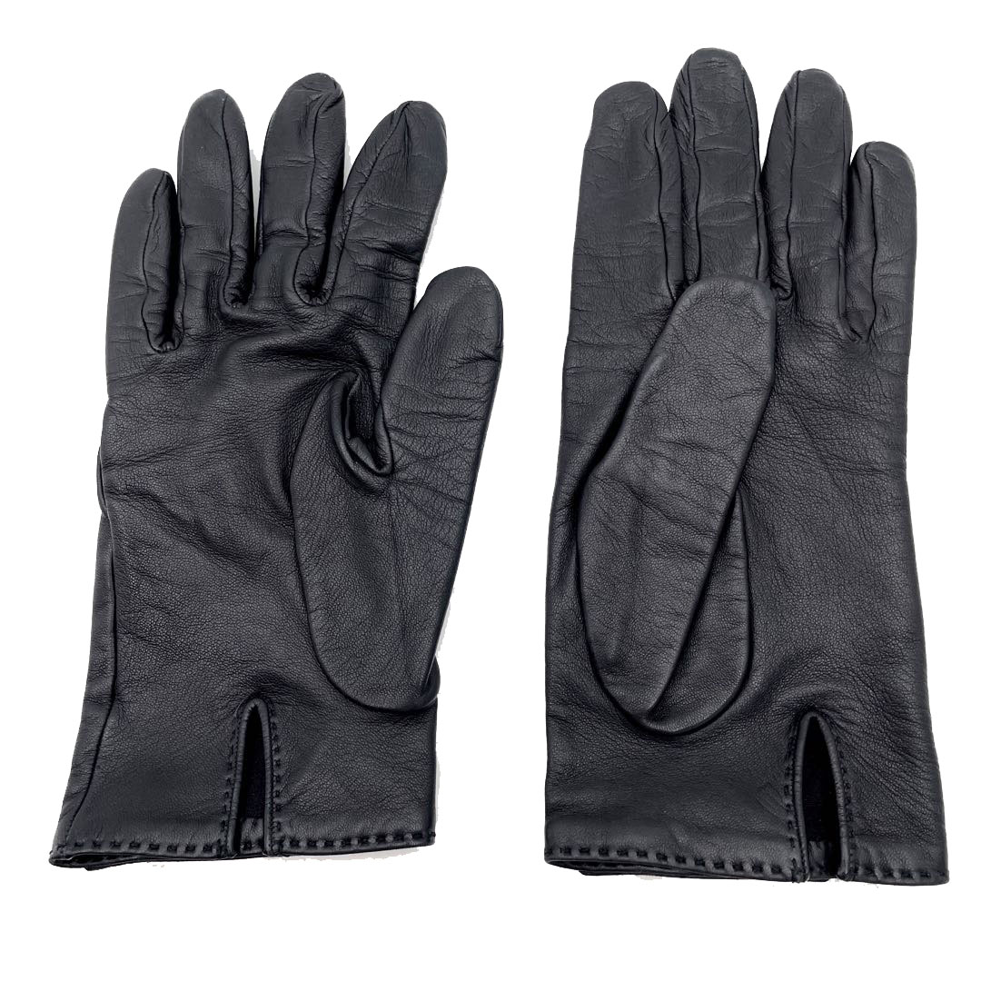 HERMES エルメス グローブ 手袋 ソヤ ラムレザー ケリー カデナ