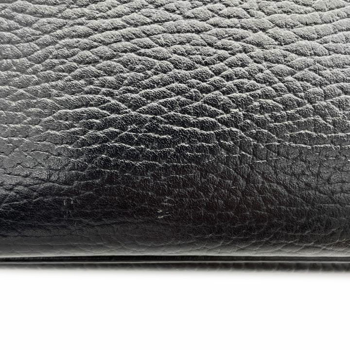 HERMES エルメス ボリード31 2WAYハンドバッグ アルデンヌ ブラック ゴールド金具 □C刻印