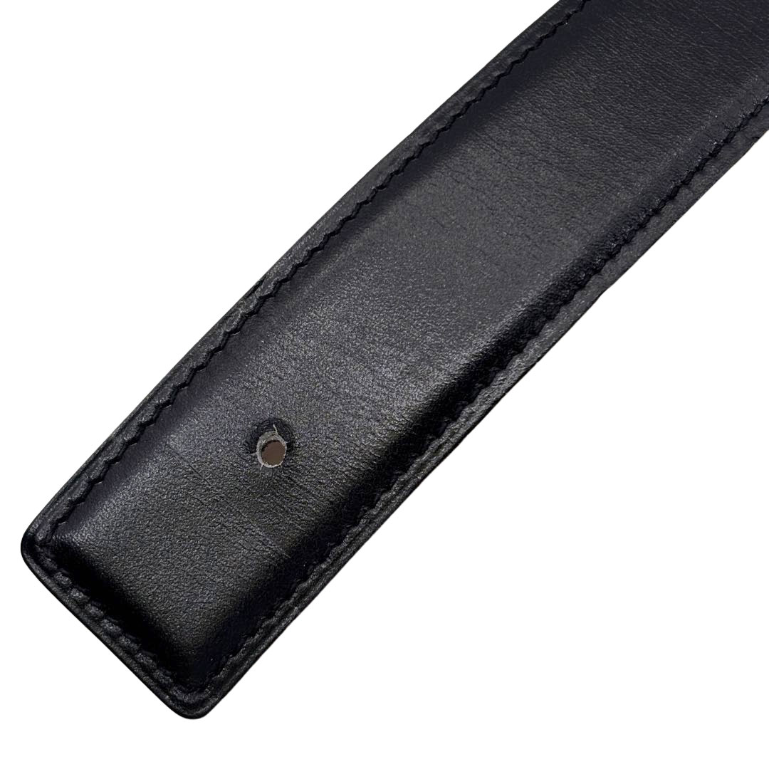 HERMES エルメス Hベルト コンスタンス 70 リバーシブル ボックスカーフ/クシュベル ブラック/ゴールド/シルバー金具 □B刻印