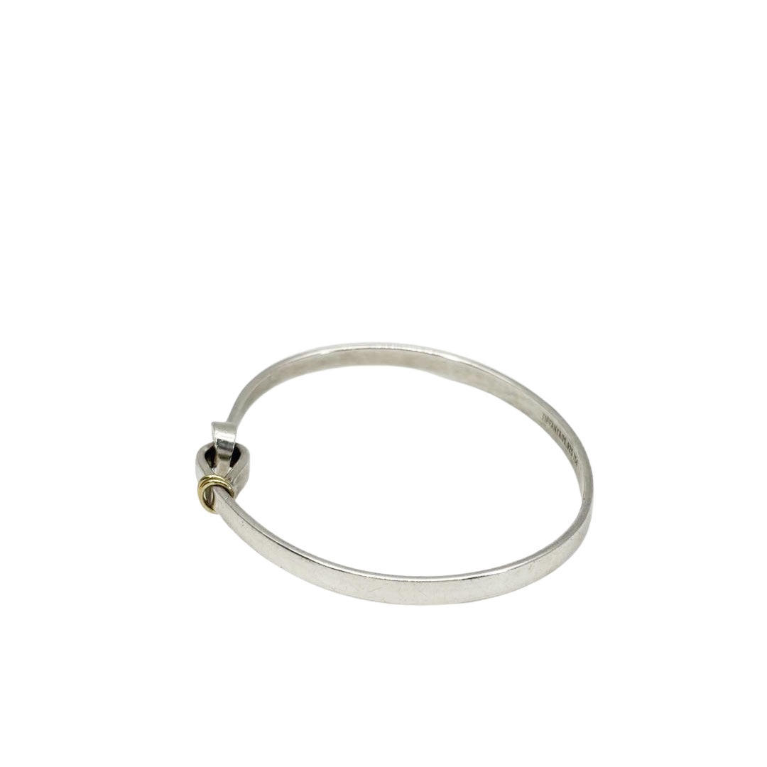 TIFFANY&Co. ティファニー フック&アイ バングル 925/750 シルバー