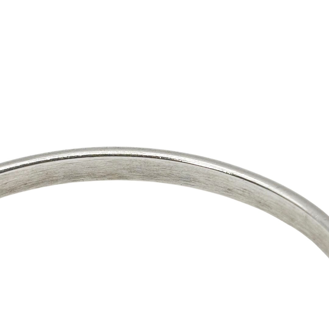 TIFFANY&Co. ティファニー フック&アイ バングル 925/750 シルバー/ゴールド 12.7g