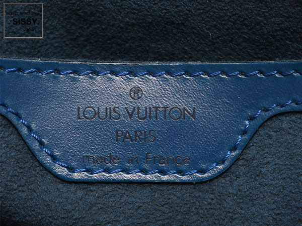ルイヴィトン ■LOUIS VUITTON■ ハンドバッグ エピレザー サンジャック ブルー M52275