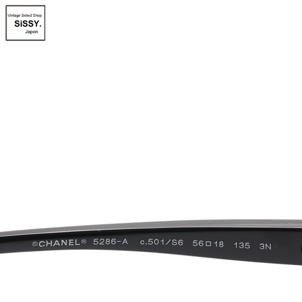■シャネル■ ココマーク サングラス ブラック 5286-A 【CHANEL】