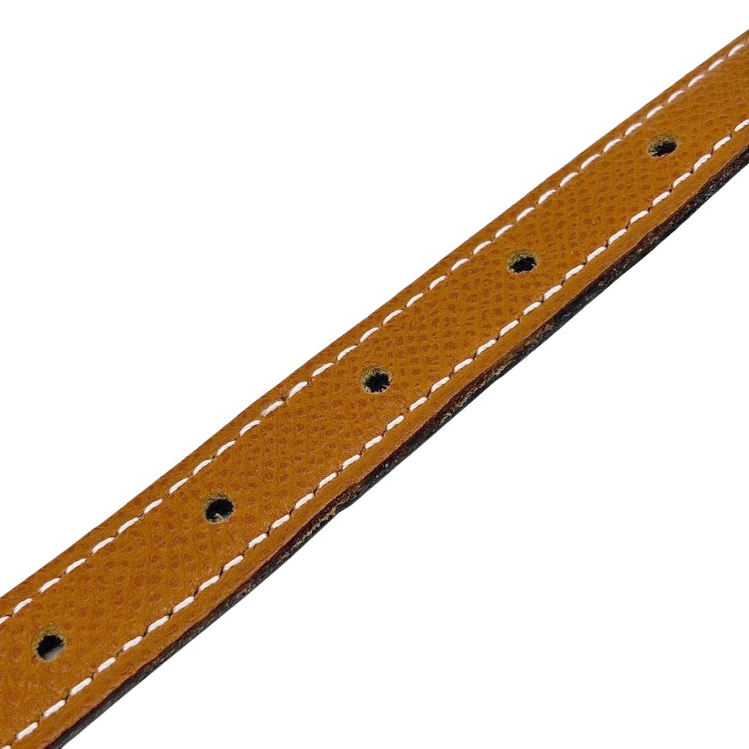 【美品】エルメス セリエ リバーシブルベルト 85 ゴールド/ブラック M55 HERMES エルメス セリエ リバーシブルベルト 85 エプソン