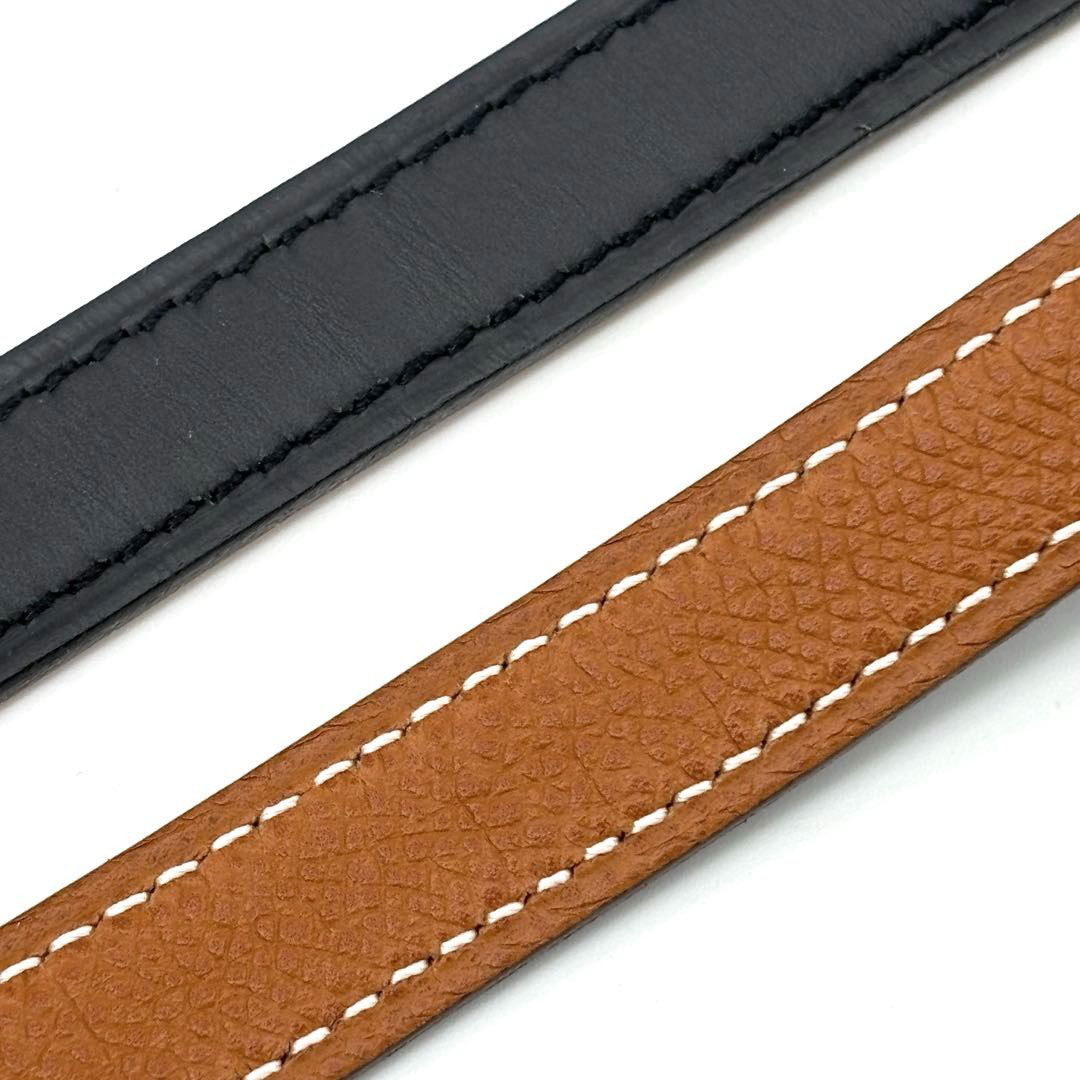 HERMES エルメス セリエ リバーシブルベルト 85 エプソン