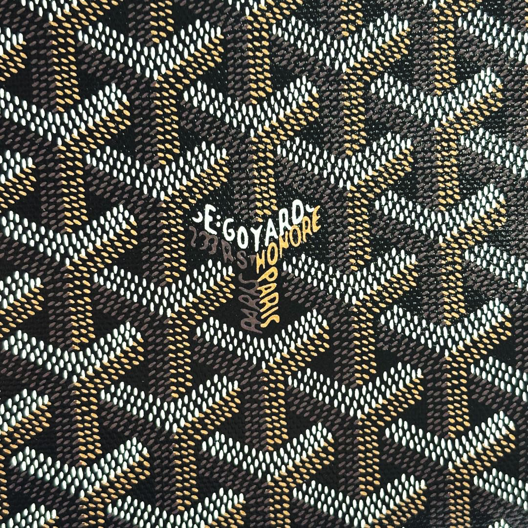 GOYARD ゴヤール アルトワMM トートバッグ ゴヤールディンキャンバス/レザー ブラック MAE120171