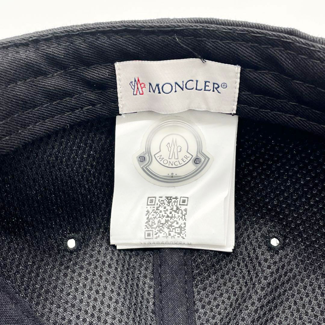 MONCLER モンクレール ベースボール キャップ 帽子 BERRETTO BASEBALL 2019 ブラック