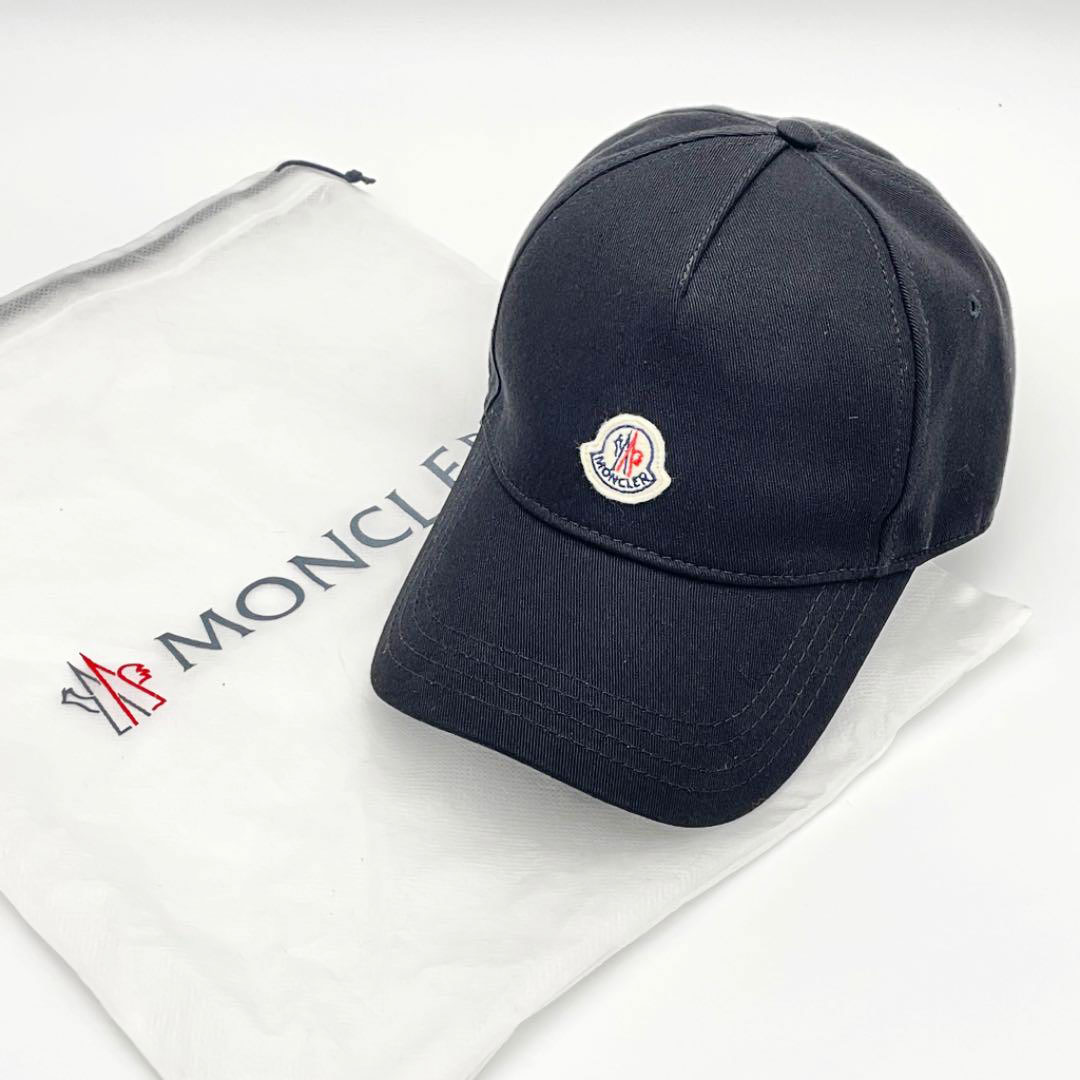 MONCLER モンクレール ベースボール キャップ 帽子 BERRETTO BASEBALL 2019 ブラック