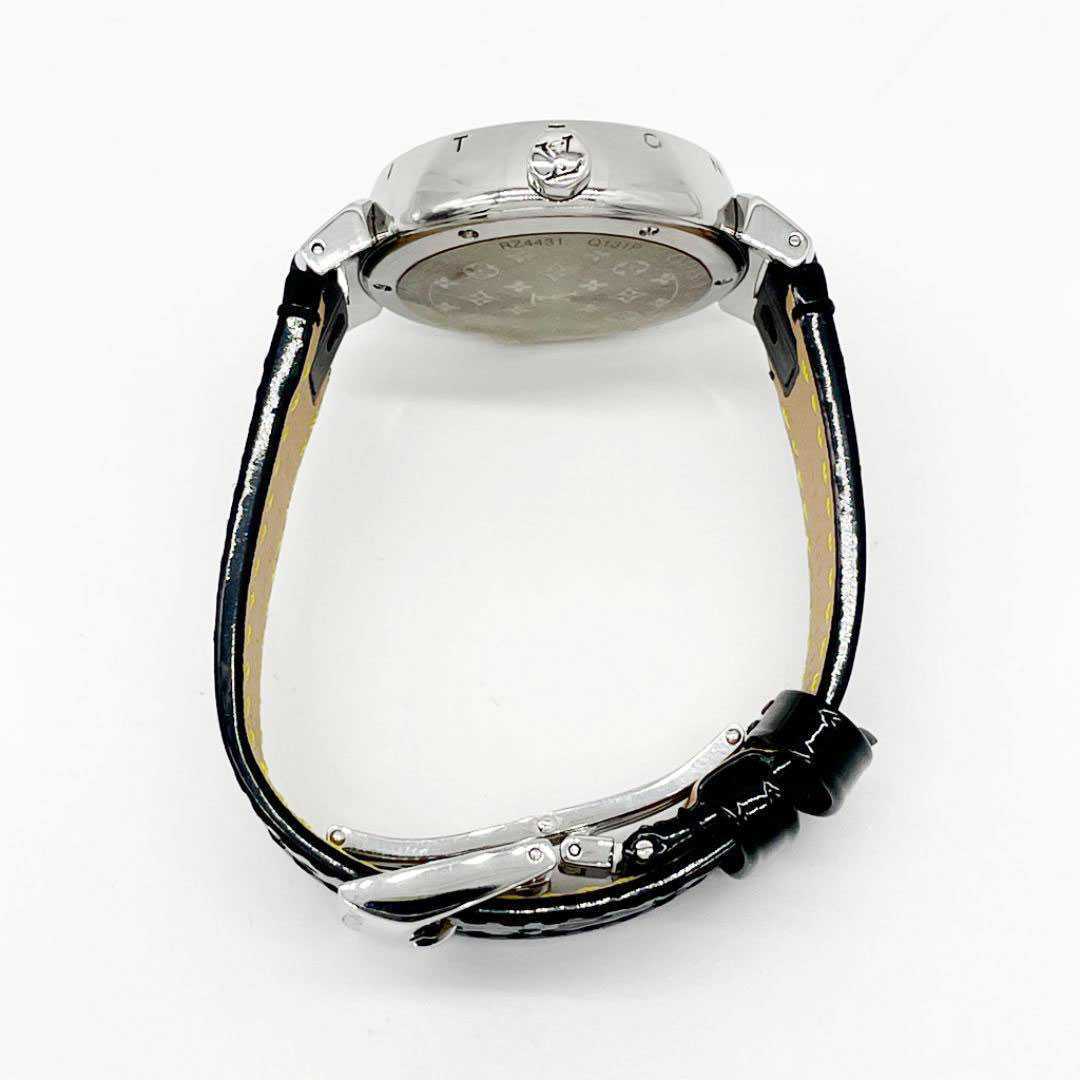 LOUIS VUITTON ルイヴィトン レディース腕時計 タンブール フォーエバー QZ 純正ダイヤラグ 12Pダイヤ Q131P