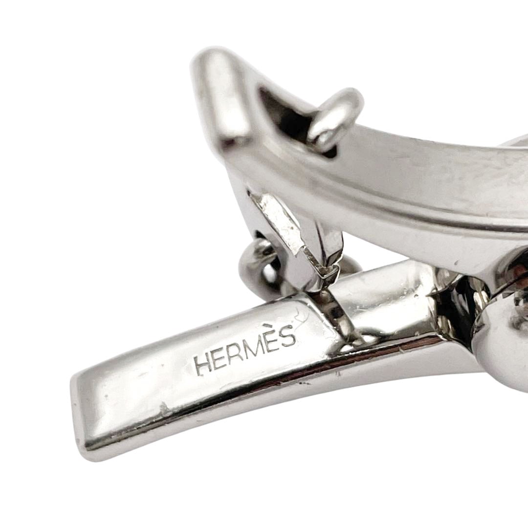 エルメス グローブホルダー シルバー HERMES エルメス グローブ 手袋ホルダー フィルー シルバー