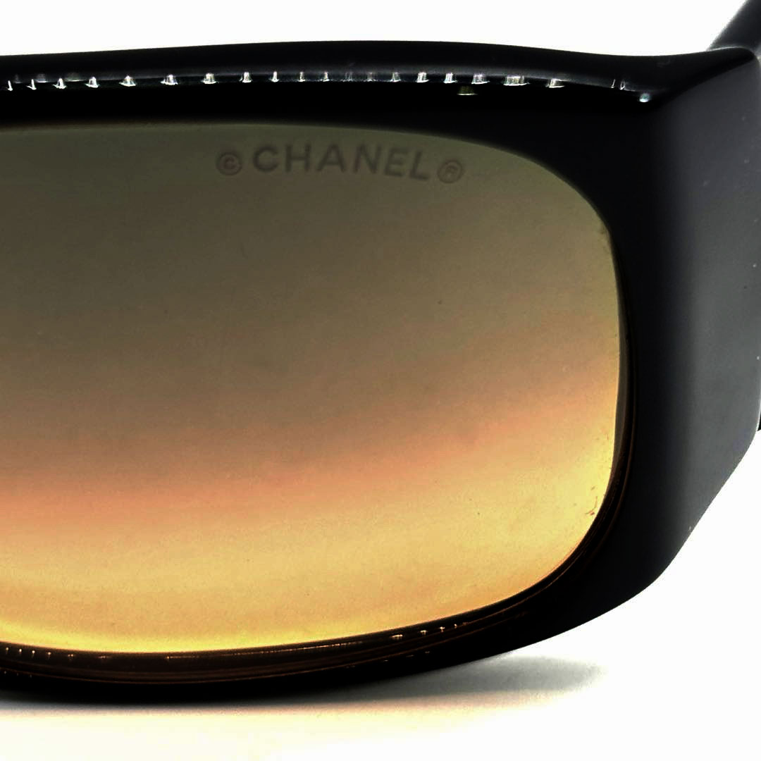 CHANEL シャネル レディース サングラス ココマーク フェイクパール ブラック 5083-H