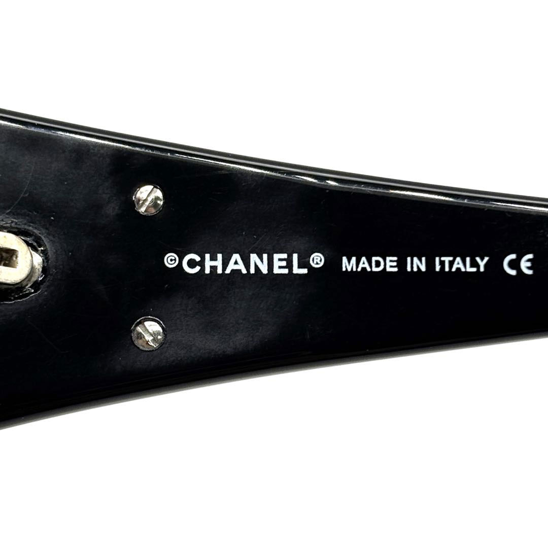 CHANEL シャネル レディース サングラス ココマーク フェイクパール ブラック 5083-H